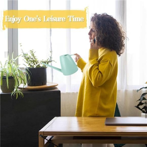 Watering Can for Indoor Plants, Small Long Spout 1.8L 1/2 Gallon - Gardening - Picture 6 of 6